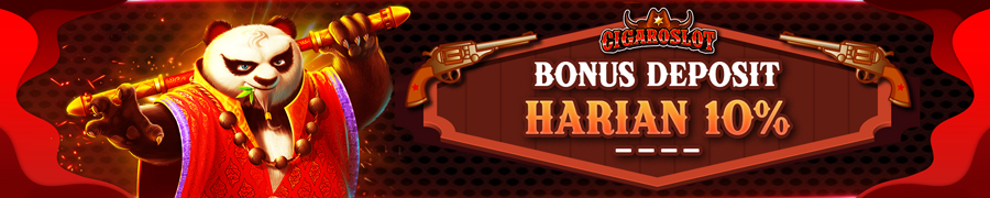 Bonus Deposit Harian 10% CigaroSlot